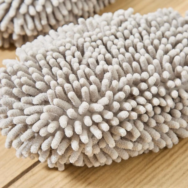 Dunelm Microfibre Floor Cleaning Slippers 2 Dunelm Microfibre Floor Cleaning Slippers - Image 2