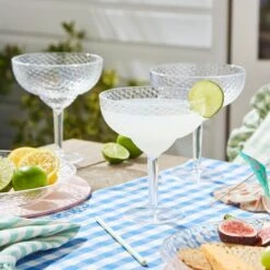 Ripple Acrylic Margarita Glass -Online Tableware Store 30926577