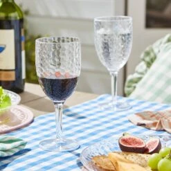 Ripple Acrylic Wine Glass -Online Tableware Store 30926580