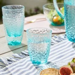 Ripple Acrylic Short Tumbler Glass