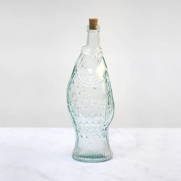 Recycled Glass Fish Carafe 1 Recycled Glass Fish Carafe