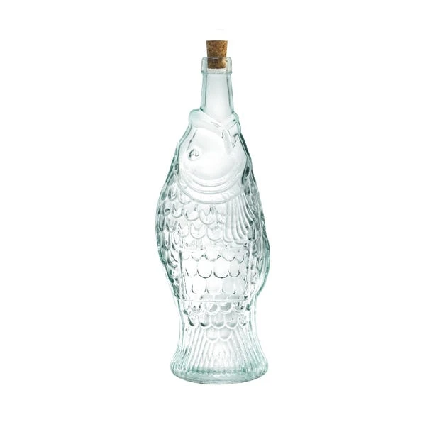 Recycled Glass Fish Carafe 3 Recycled Glass Fish Carafe - Image 3