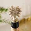 Gold Palm Drink Stopper