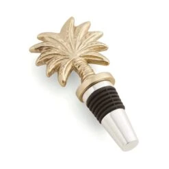 Gold Palm Drink Stopper 5 Gold Palm Drink Stopper -Online Tableware Store 30930326 alt02