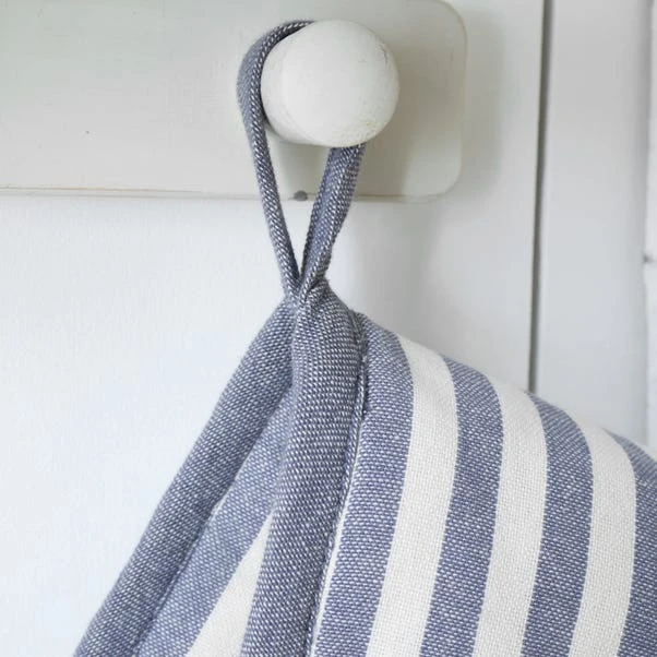 Linford Frill Double Oven Glove Blue 3 Linford Frill Double Oven Glove Blue - Image 3