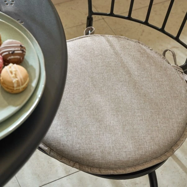 Set Of 2 Water Resist Round Seat Pads 6 Set Of 2 Water Resist Round Seat Pads - Image 6