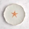 Starfish Stoneware Wavy Side Plate