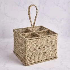 Rattan Condiment Basket