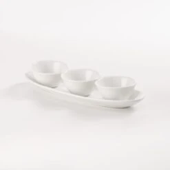 Dover White Tray And Dip Bowls -Online Tableware Store 30936884 alt03