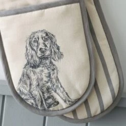 Spaniel Double Oven Glove -Online Tableware Store 30937597 alt02