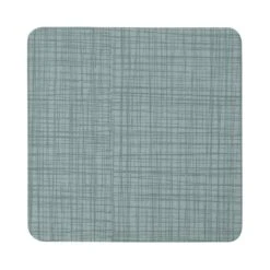 Set Of 4 Duck Egg Blue Cork Back Coasters