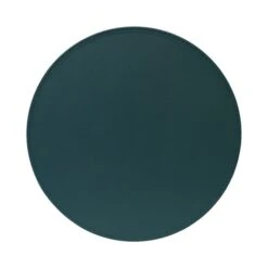 Set Of 4 Peacock & Navy Faux Leather Reversible Round Placemats 6 Set Of 4 Peacock & Navy Faux Leather Reversible Round Placemats -Online Tableware Store 30938354 alt02