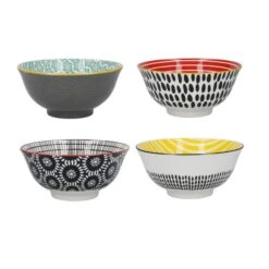 KItchencraft Set Of 4 Monochrome Bowls 8 KItchencraft Set Of 4 Monochrome Bowls -Online Tableware Store 30948598 alt03