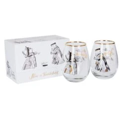 Alice In Wonderland Set Of 2 Tumblers -Online Tableware Store 30948655 alt03