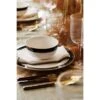 Mikasa Set Of 4 Luxe Deco Dinner Plates
