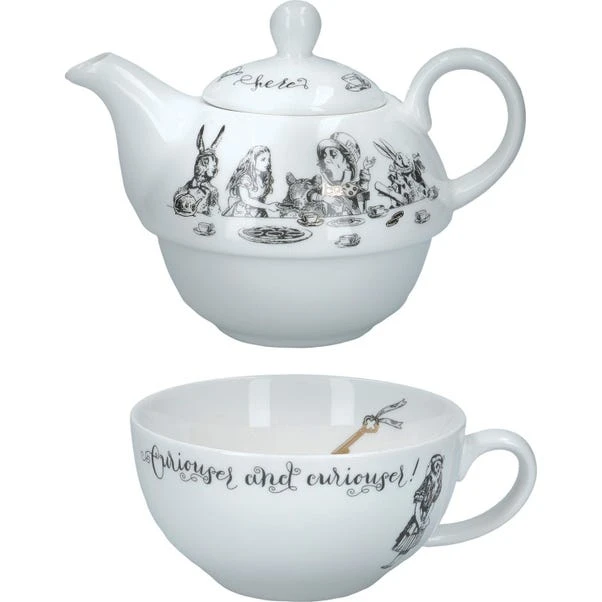 Alice In Wonderland Teapot For One 1 Alice In Wonderland Teapot For One