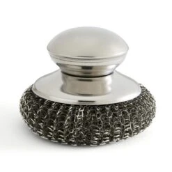 Steel Scourer With Stainless Steel Handle 5 Steel Scourer With Stainless Steel Handle -Online Tableware Store 30948839 alt02