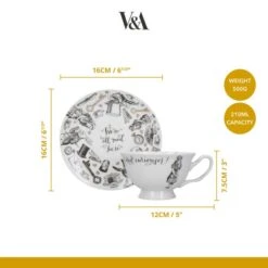 Alice In Wonderland Teacup And Saucer -Online Tableware Store 30958623 alt04