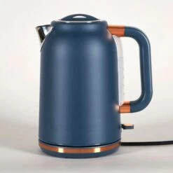 Dunelm Matt Navy Copper Kettle And Toaster Set -Online Tableware Store 60200784 alt04