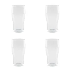 Set Of 4 Essentials Beer Glasses